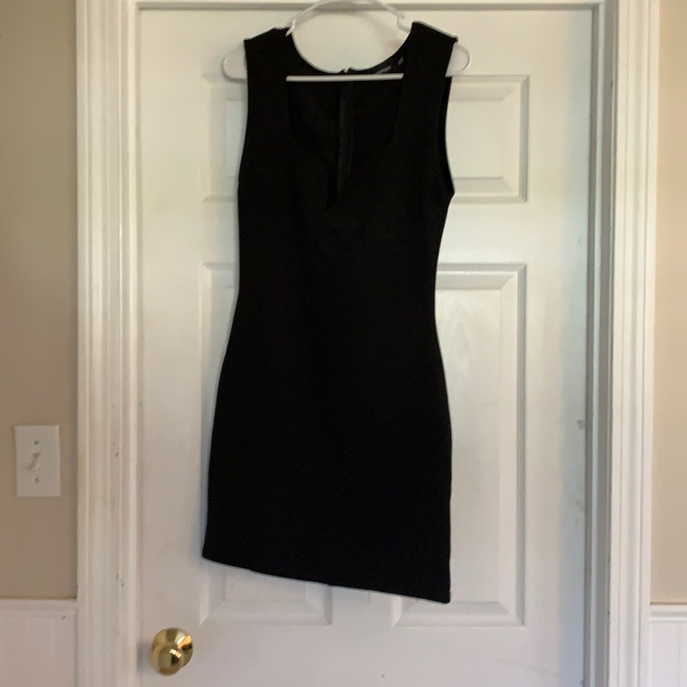 NWOT black sleeveless dress